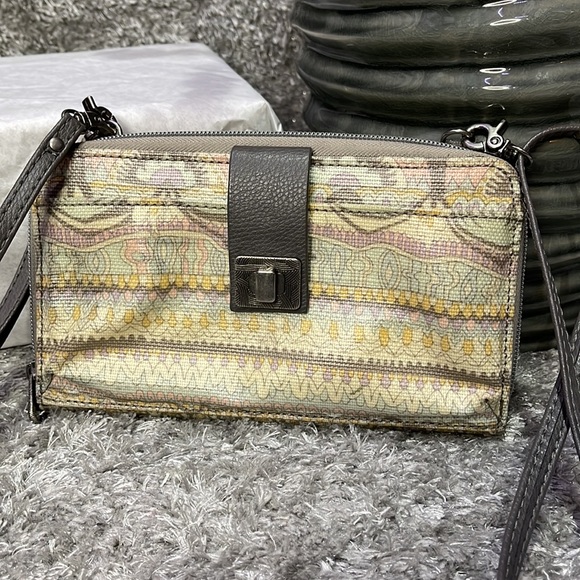 PP.) Sakroots Crossbody Long Wallet - Picture 2 of 13